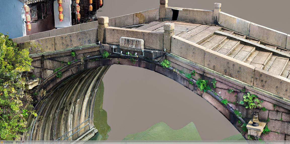 泰安桥梁古建筑文保实景建模案例