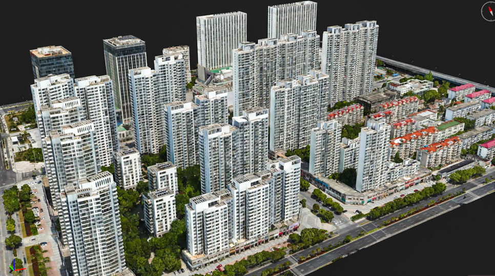 鞍山智慧城市三维建模案例
